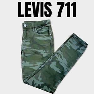 CAMO PRINT 711 SKINNY ANKLE WOMEN'S JEANS